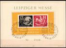 DDR DDR Block 7 gestempelt als FDC mit ESSt auf Messekarte MiNr. Block 7 gestempelt als FDC mit ESSt auf Messekarte -