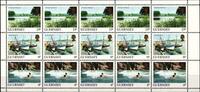 Großbritannien Guernsey Großbritannien Guernsey 289-290, 292 postfrisch als Kleinbogen MiNr. 289-290, 292 postfrisch als Kleinbogen -