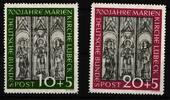 BRD Bund BRD Bund 139-140 postfrisch geprüft Schlegel BPP MiNr. 139-140 postfrisch geprüft Schlegel BPP -