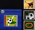   Paraguay Paraguay Block 225 + 2583-2585 postfrisch Fußball WM 1974 MiNr. Block 225 + 2583-2585 postfrisch Fußball WM 1974 
