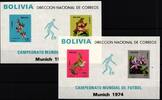   Bolivien Bolivien Block 38-39 postfrisch Fussball WM 1974 MiNr. Block 38-39 postfrisch Fussball WM 1974 