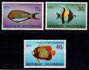 Indonesien Indonesien 698-700 postfrisch Fische MiNr. 698-700 postfrisch Fische -