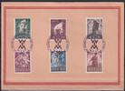 Österreich Österreich 829-834 gestempelt mit Sonderstempel auf Faltblatt MiNr. 829-834 gestempelt mit Sonderstempel auf Faltblatt -
