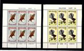 Neuseeland Neuseeland 442-443 postfrisch als Kleinbögen, Vögel MiNr. 442-443 postfrisch als Kleinbögen, Vögel -