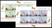 Neuseeland Neuseeland 504-505 postfrisch als Kleinbögen, Sport MiNr. 504-505 postfrisch als Kleinbögen, Sport -