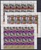 Israel Israel 1244-1246 postfrisch als Kleinbögen, Film MiNr. 1244-1246 postfrisch als Kleinbögen, Film -