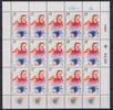 Israel Israel 1207 postfrisch als Kleinbögen, Olympiade 1992 MiNr. 1207 postfrisch als Kleinbögen, Olympiade 1992 -