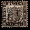 Baden Baden 17 gestempelt MiNr. 17 gestempelt -