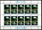Moldawien Moldawien 388 postfrisch als Kleinbogen, Cept 2001 MiNr. 388 postfrisch als Kleinbogen, Cept 2001 -
