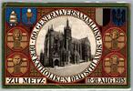 Ak Metz 1913 Festpostkarte auf Postkarte Ansichtskarte -
