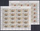 Färöer Färöer 231 und 232 postfrisch Kleinbogensatz / CEPT MiNr. 231 und 232 postfrisch Kleinbogensatz / CEPT -