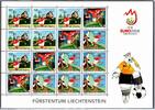 Liechtenstein Liechtenstein 1479-1481 postfrisch Kleinbogen / Fußball MiNr. 1479-1481 postfrisch Kleinbogen / Fußball -