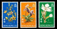Hongkong Hongkong 341-343 postfrisch Pflanzen MiNr. 341-343 postfrisch Pflanzen -