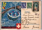 Frankreich 440 u.a. auf Postkarte Werbekarte -