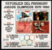 Paraguay Block 316 postfrisch Olympische Spiele MiNr. Block 316 postfrisch Olympische Spiele