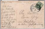 Bahnpost Posen auf Postkarte Lissa-Ostrowo Zug 314 -