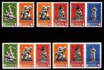 Schweiz Zusammendrucke Schweiz Zusammendrucke Zumstein Z28-Z32 postfrisch Zd Bl 5 Attest Renggli MiNr. Zumstein Z28-Z32 postfrisch Zd Bl 5 Attest Rengg -