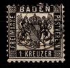 Baden Baden 17 gestempelt Pracht MiNr. 17 gestempelt Pracht -