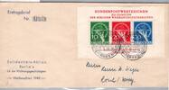 Berlin Block 1 als Ersttagsbrief FDC Sonderstempel -