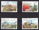 Ghana Ghana 1334-1337 gestempelt Natur MiNr. 1334-1337 gestempelt Natur -