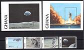 Ghana Ghana 1328-1311 und Block 149 und 150 postfrisch Weltraum MiNr. 1328-1311 und Block 149 und 150 postfrisch Weltraum -