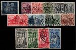 Portugal Portugal Jahrgang 1946 mit 693-702 gestempelt ohne Blöcke MiNr. Jahrgang 1946 mit 693-702 gestempelt ohne Blöcke -