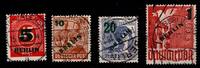 Berlin Berlin 64-67 gestempelt Vollstempel, geprüft Schlegel BPP MiNr. 64-67 gestempelt Vollstempel, geprüft Schlegel BPP -