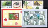 Ghana Ghana 1631-1638 und Block 186 und 187 postfrisch Briefmarkenausstellung MiNr. 1631-1638 und Block 186 und 187 postfrisch Briefma -