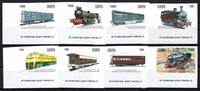 Ghana Ghana 1652-1659 B postfrisch Lokomotive MiNr. 1652-1659 B postfrisch Lokomotive -