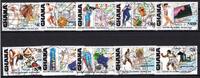 Ghana Ghana 1662-1671 gestempelt Olympische Spiele MiNr. 1662-1671 gestempelt Olympische Spiele -