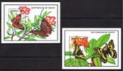 Ghana Ghana Block 199 und 200 postfrisch Schmetterlinge MiNr. Block 199 und 200 postfrisch Schmetterlinge -