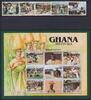 Ghana Ghana 3609-3613 und 3614-3622 postfrisch Kleinbogen / Tradition MiNr. 3609-3613 und 3614-3622 postfrisch Kleinbogen / Tradition -