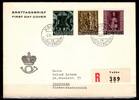 Liechtenstein Liechtenstein 386-388 gestempelt als FDC/ Ersttagsbrief MiNr. 386-388 gestempelt als FDC/ Ersttagsbrief -