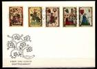 Liechtenstein Liechtenstein 406-410 gestempelt als FDC/ Ersttagsbrief MiNr. 406-410 gestempelt als FDC/ Ersttagsbrief -