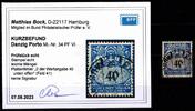 Danzig Portomarken Danzig Portomarken 34 PF VI gestempelt Kurzbefund Bock BPP MiNr. 34 PF VI gestempelt Kurzbefund Bock BPP -