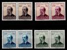 Luxemburg Luxemburg 427-430 postfrisch als waag. Paare MiNr. 427-430 postfrisch als waag. Paare -