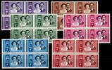 Luxemburg Luxemburg 505-510 postfrisch als 4er Blöcke MiNr. 505-510 postfrisch als 4er Blöcke -