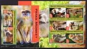Ghana Ghana 4769-4774 und Block 598 postfrisch Kleinbogen / Wildtiere MiNr. 4769-4774 und Block 598 postfrisch Kleinbogen / Wildtiere -
