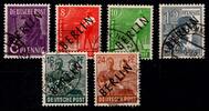 Berlin Berlin 2-6, 7-8 gestempelt gepr. Schlegel BPP MiNr. 2-6, 7-8 gestempelt gepr. Schlegel BPP -