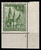 Berlin Berlin 107 postfrisch FN/ Formnummer 1 MiNr. 107 postfrisch FN/ Formnummer 1 -
