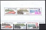 Gabun Gabun Block 43 + 777-779 postfrisch Lokomotiven MiNr. Block 43 + 777-779 postfrisch Lokomotiven -