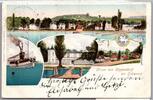 Ak Zippendorf 4- Bild 1902 Dampfer -