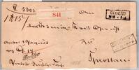 Preußen Vorphila 1855 Paketbegleitbrief -