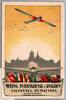 Schweiz 181 auf Ausstellungskarte Flugtag Lausanne 1924 -