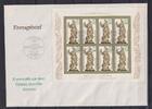 DDR DDR 2906II gestempelt als Kleinbogen mit ESSt auf FDC Kunstwerke MiNr. 2906II gestempelt als Kleinbogen mit ESSt auf FDC Kunstwe -