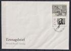 DDR DDR Block 91 gestempelt mit ESSt auf FDC Bertolt Brecht MiNr. Block 91 gestempelt mit ESSt auf FDC Bertolt Brecht -