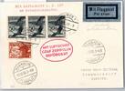    Deutsches Reich Zeppelinpost auf Postkarte Mannheimfahrt 