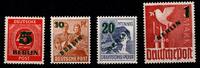 Berlin Berlin 64-67 postfrisch Hauptwerte geprüft Schlegel BPP MiNr. 64-67 postfrisch Hauptwerte geprüft Schlegel BPP -