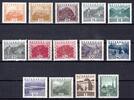 Österreich Österreich 498-511 postfrisch Große Landschaften MiNr. 498-511 postfrisch Große Landschaften -