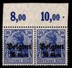 Deutsche Besetzung 1. WK Belgien Deutsche Besetzung 1. WK Belgien 18 d P OR postfrisch als Paar MiNr. 18 d P OR postfrisch als Paar -